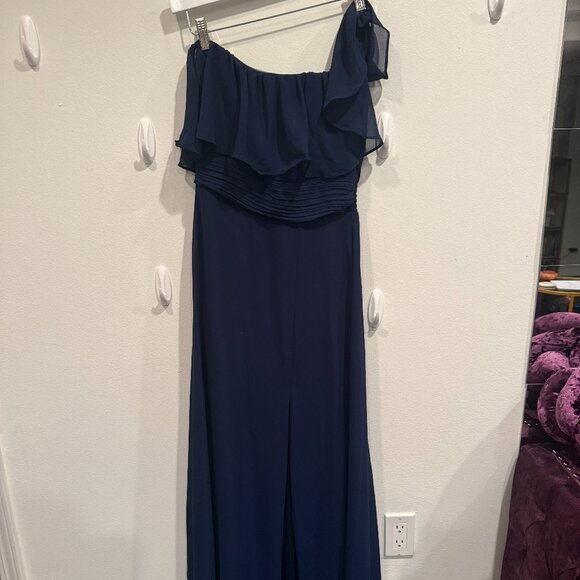 Ever Pretty S size 4 navy blue dress - Picture 2 of 4